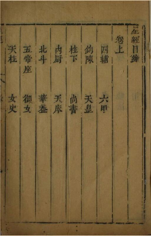 甘石星经