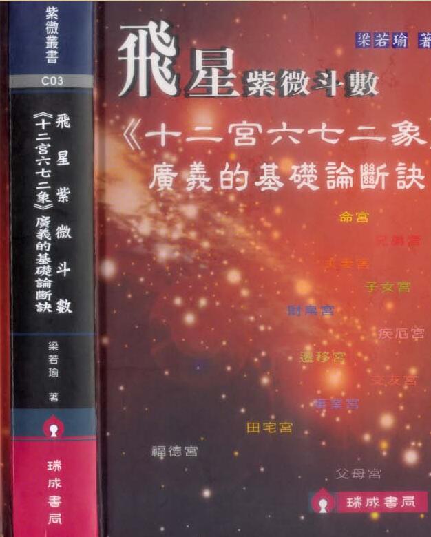 梁若瑜-飞星紫微斗数《十二宫六七二象》广义的基础论断诀