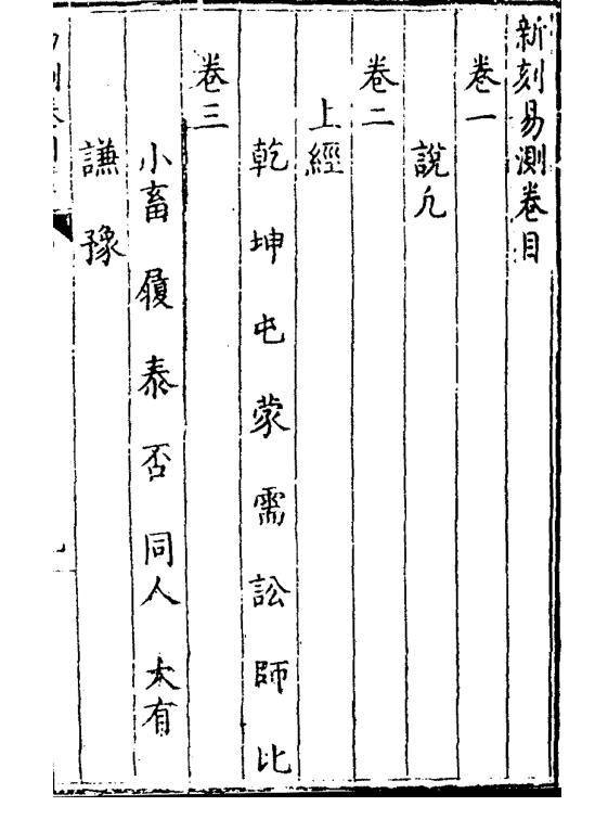 新刻易测十卷
