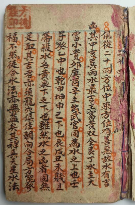 手抄风水古籍《掌中宝点穴书》珍稀地理堪舆手抄本51页——古籍书阁