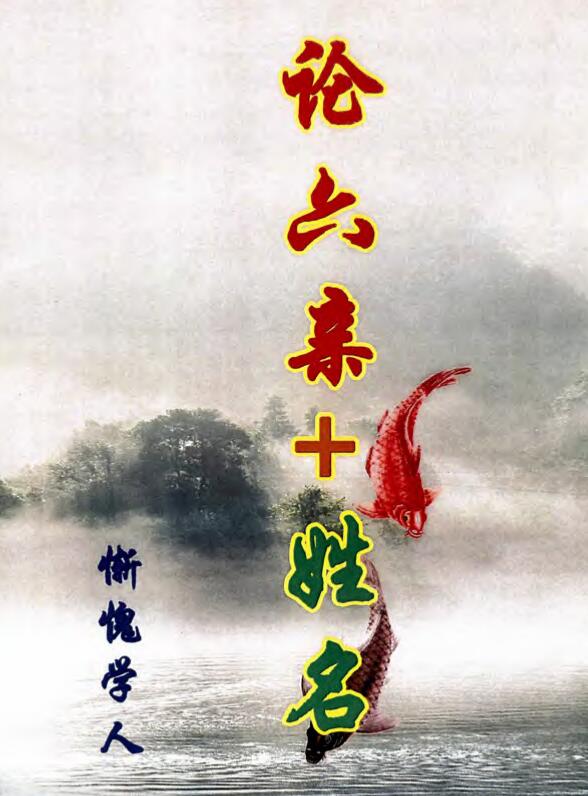 惭愧学人《认识六爻学+食伤喜忌》《论六亲+姓名学》