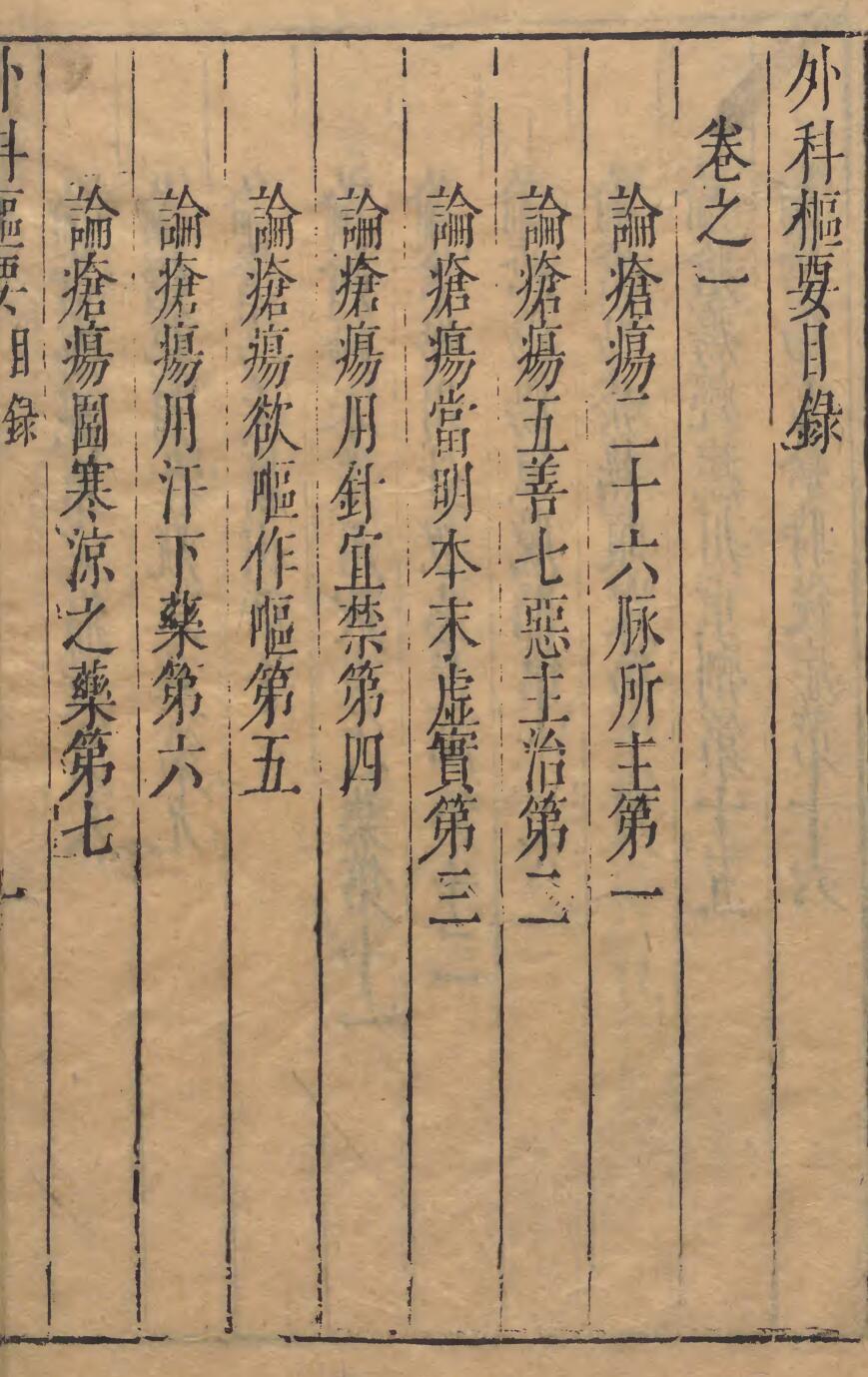 外科枢要巻