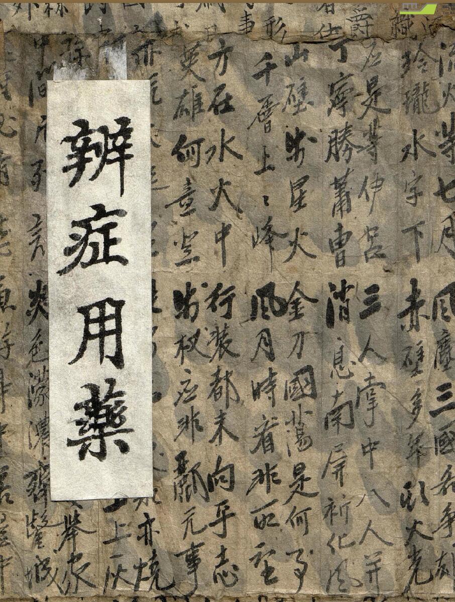 辨证用药