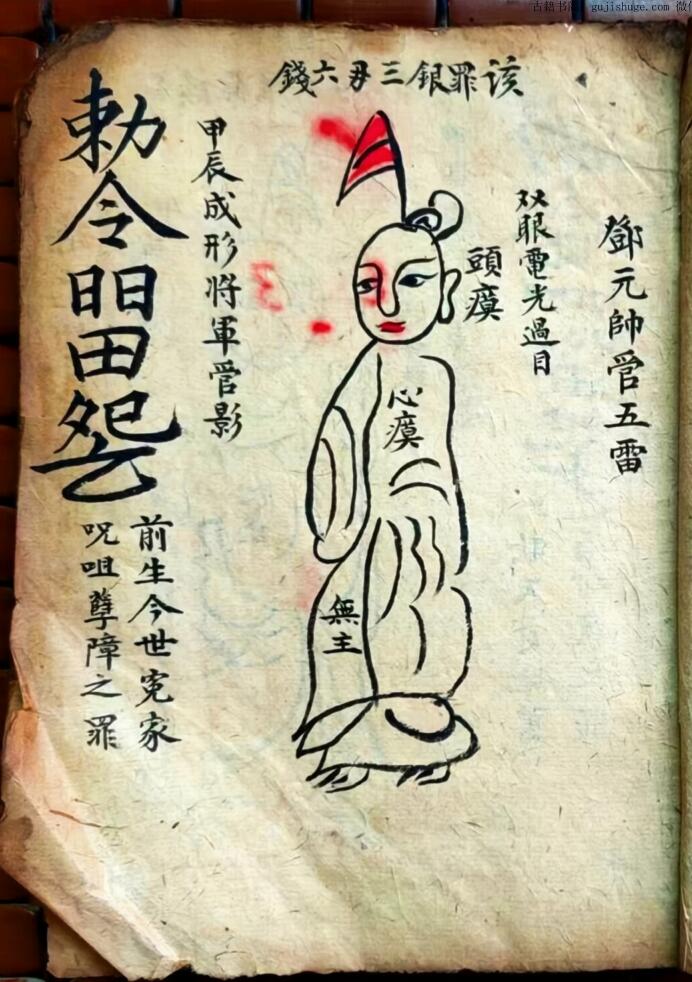 雷将真形