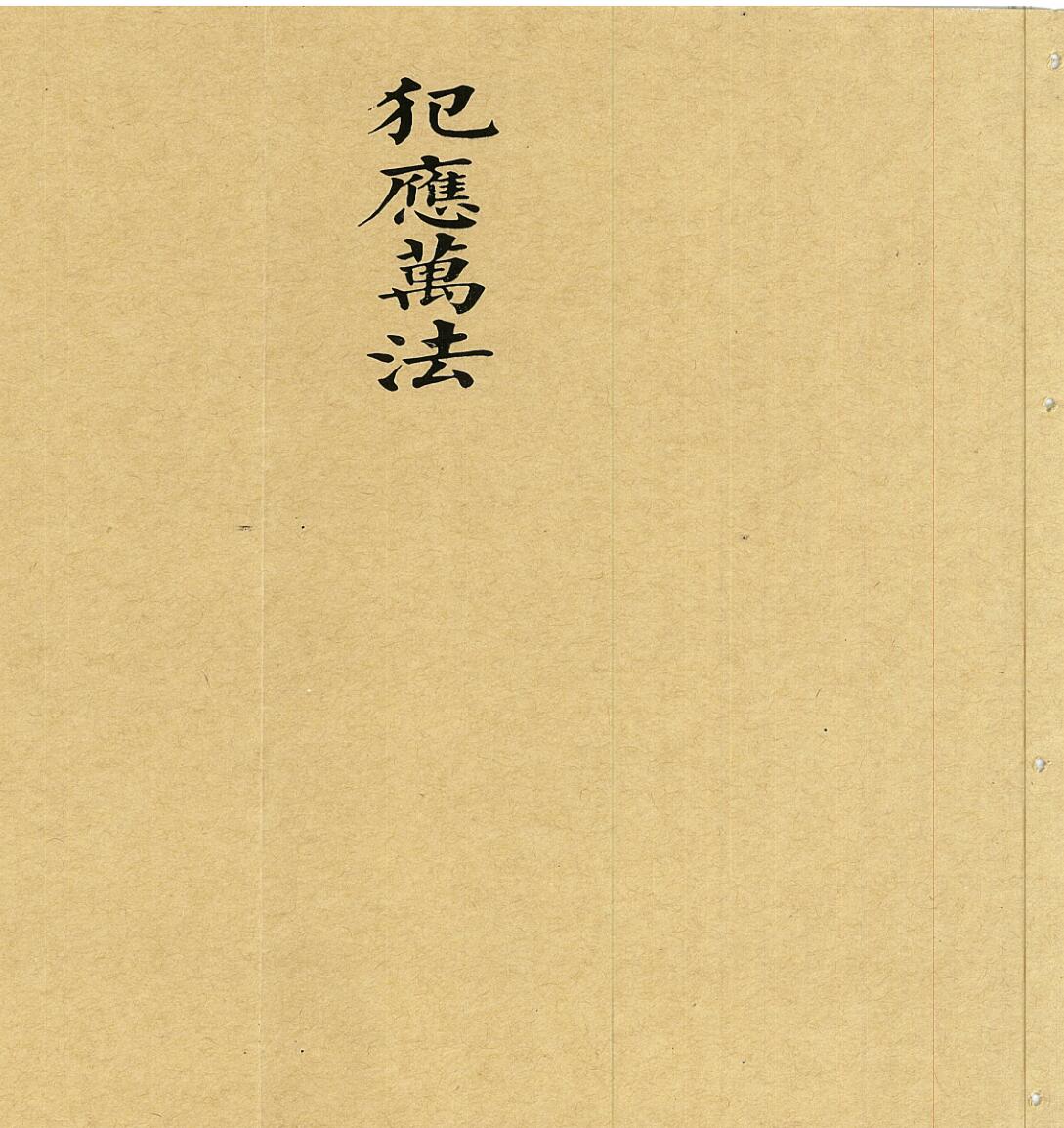 犯应万法