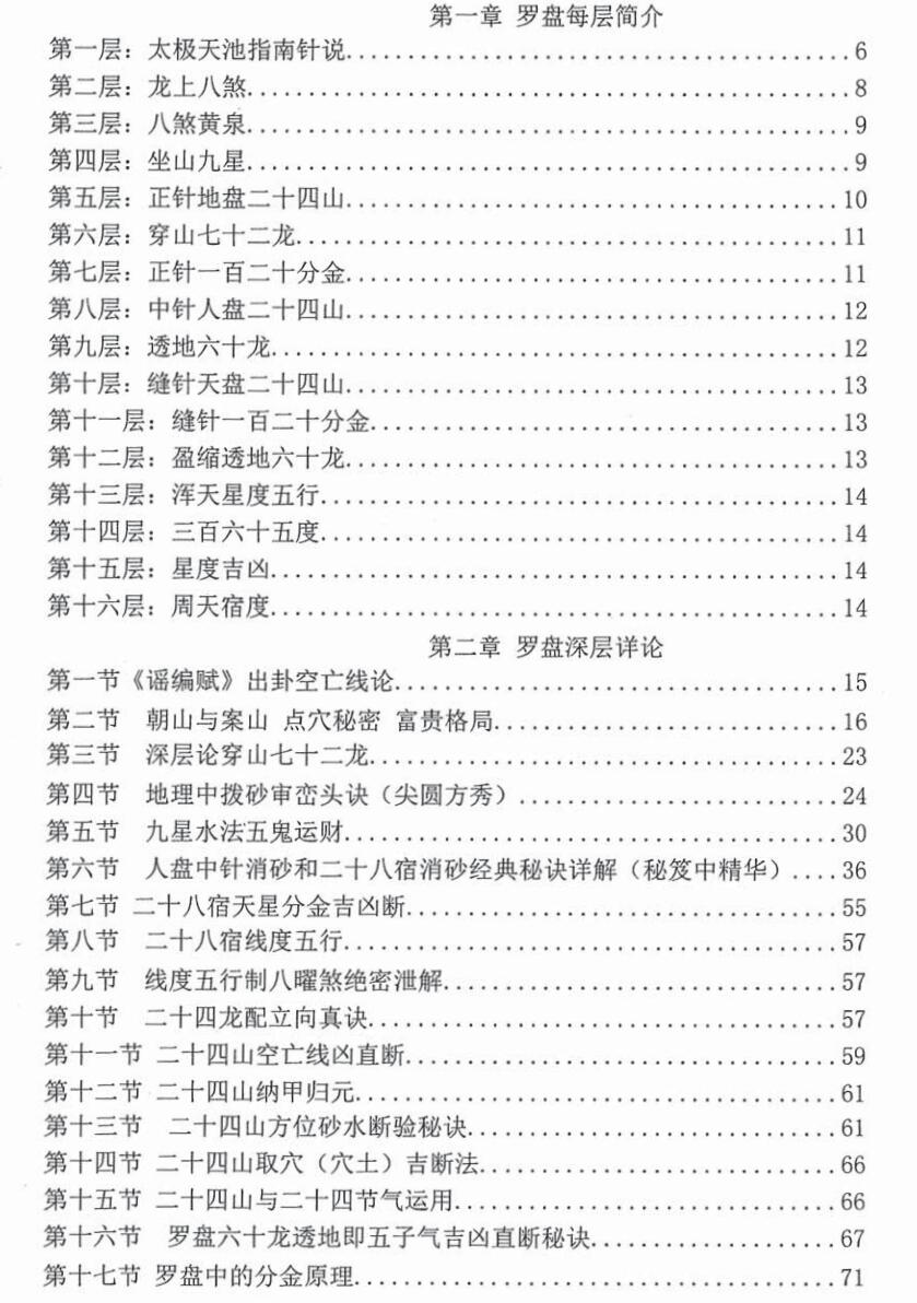 朱氏罗盘精解
