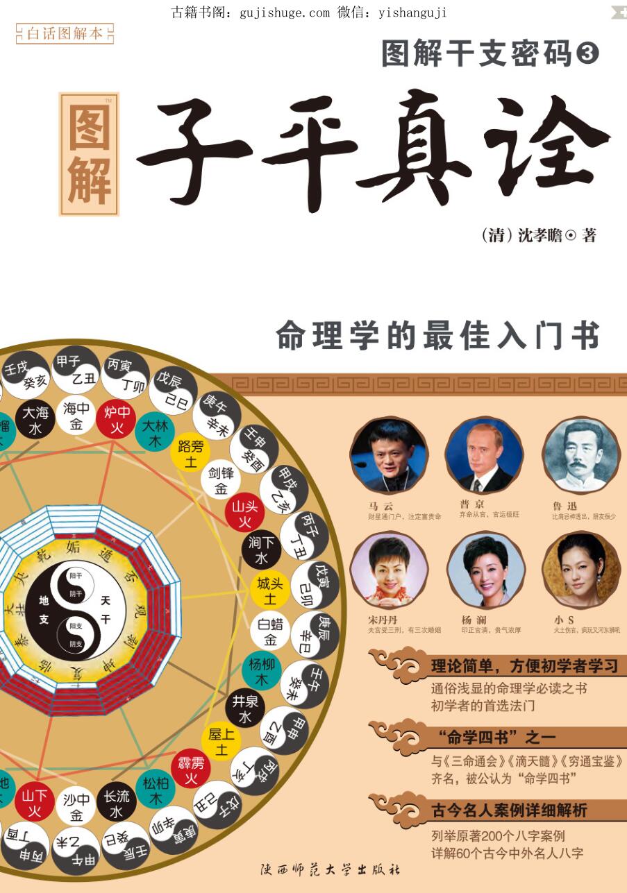 沈孝瞻《图解干支密码3：图解子平真诠》