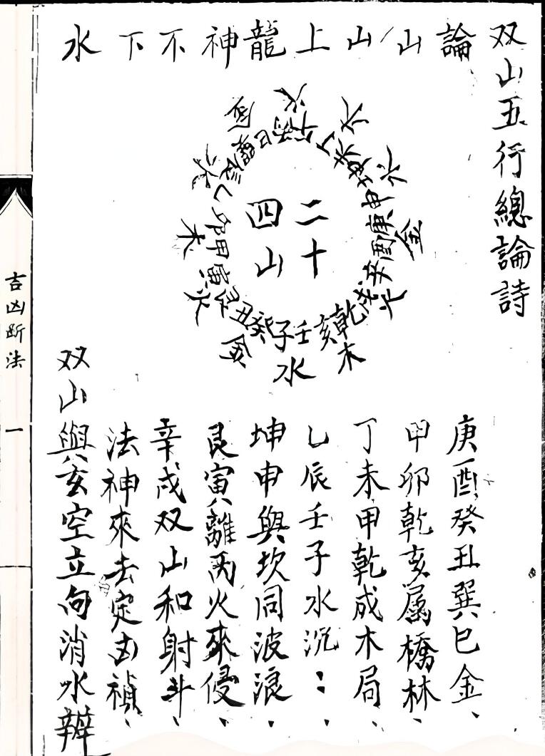 吉凶断法