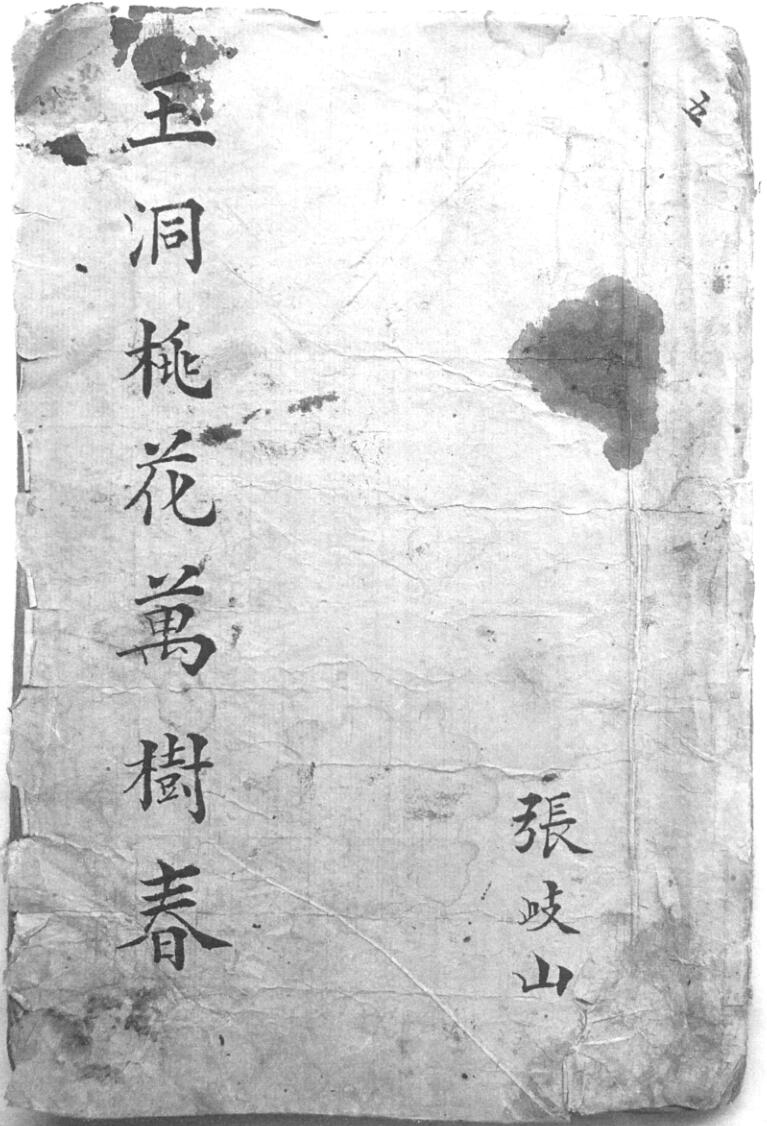 玉洞桃花万树春