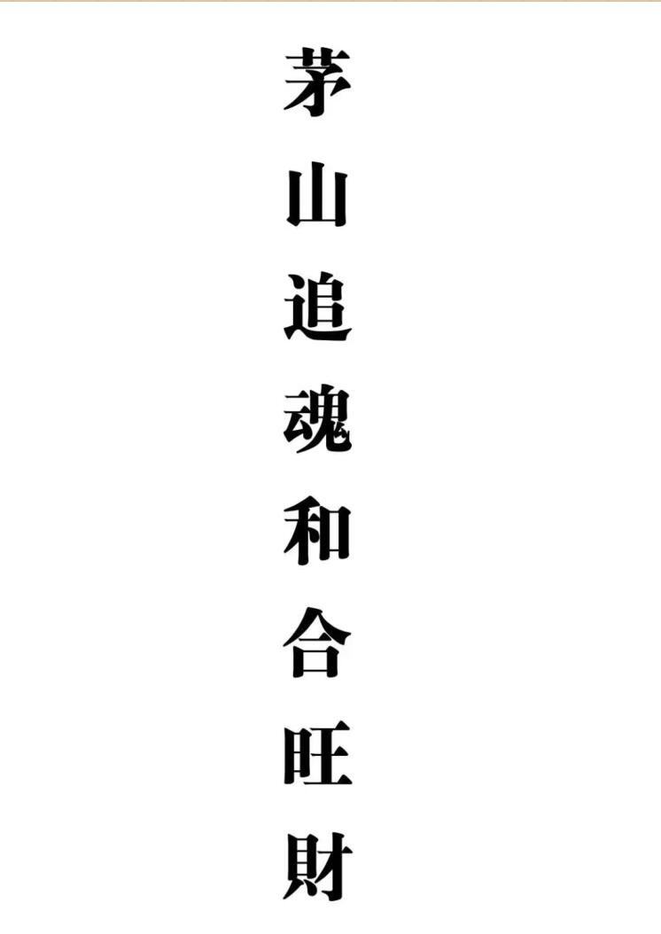 《茅山追魂和合旺财术》
