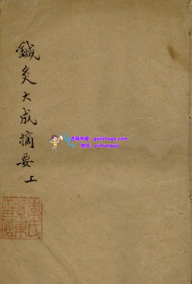 《针灸大成摘要》
