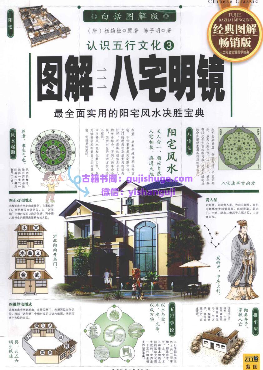 认识五行文化 3 《图解八宅明镜》杨筠松 陈子明