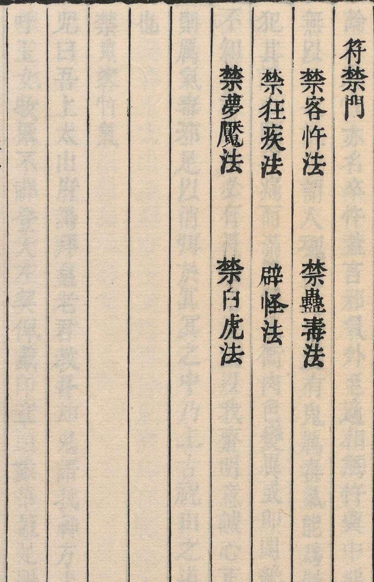 符禁门